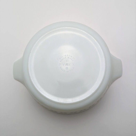Vintage Pyrex Town And Country 475-B 2.5 Qt Casserole Baker With 475-C14 Lid - Picture 8 of 12